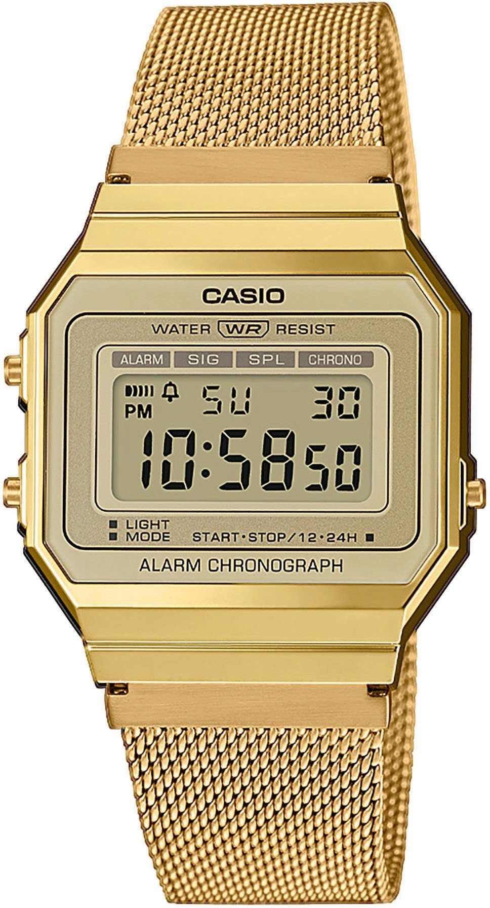 CASIO VINTAGE Chronograph A700WEMG-9AEF, Quarzuhr, Armbanduhr, günstig online kaufen