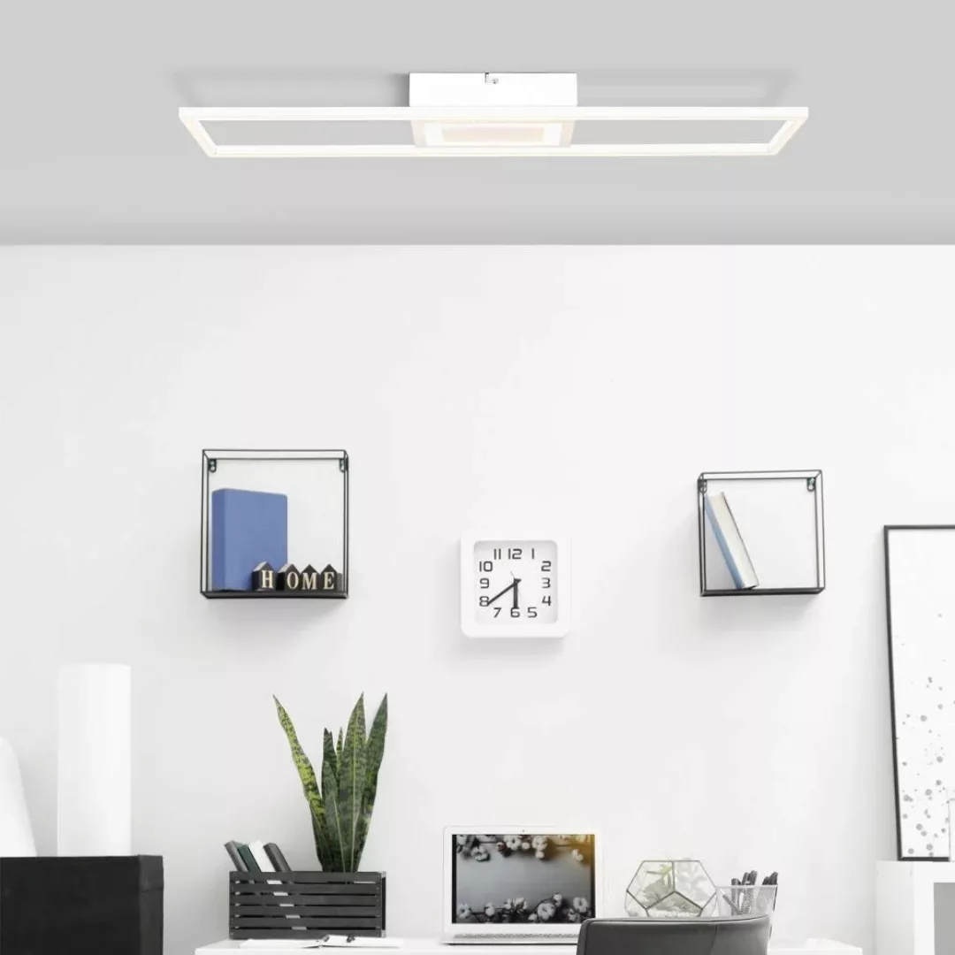 LED Deckenleuchte Besson in Weiß 32W 3300lm günstig online kaufen
