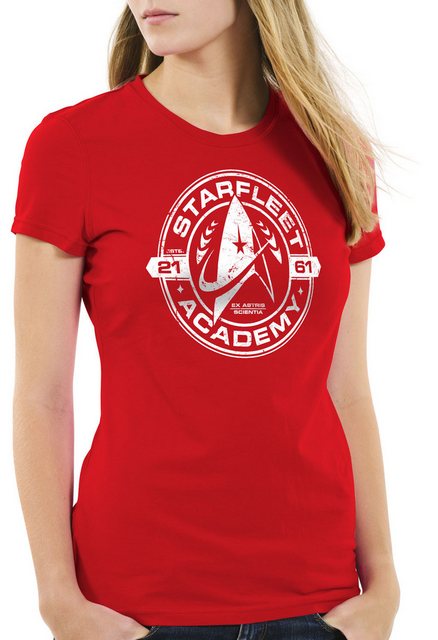 style3 T-Shirt Starfleet Academy star kirk spock trek raumschiff enterprise günstig online kaufen