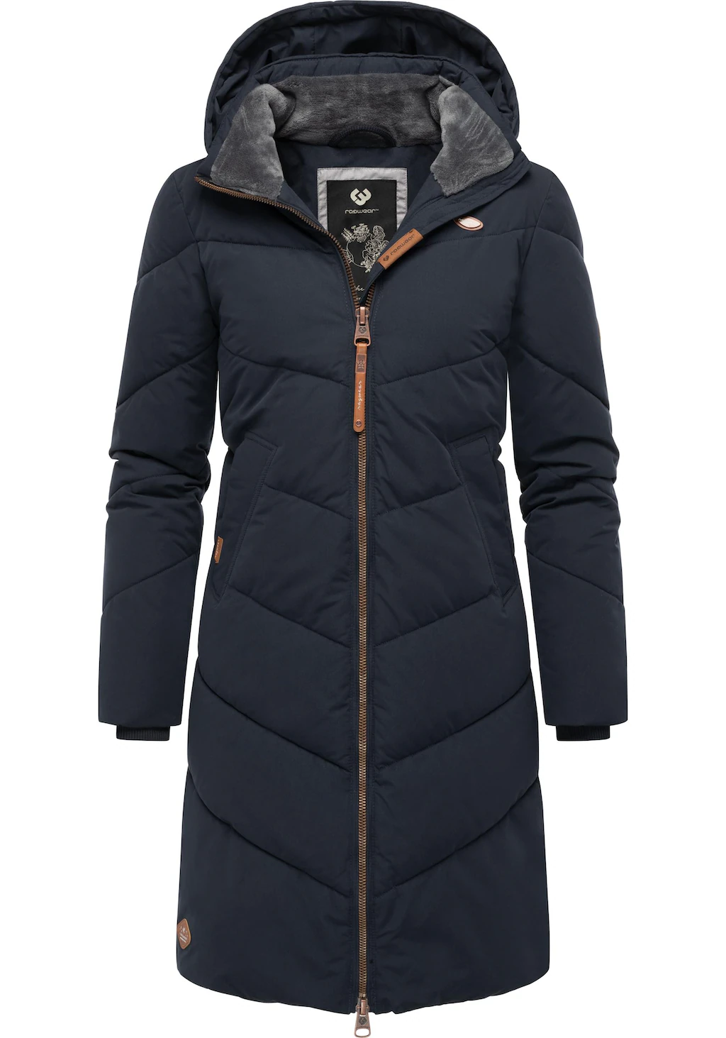 Ragwear Wintermantel "Rebelka", wasserdichter Winterparka mit abnehmbarer K günstig online kaufen
