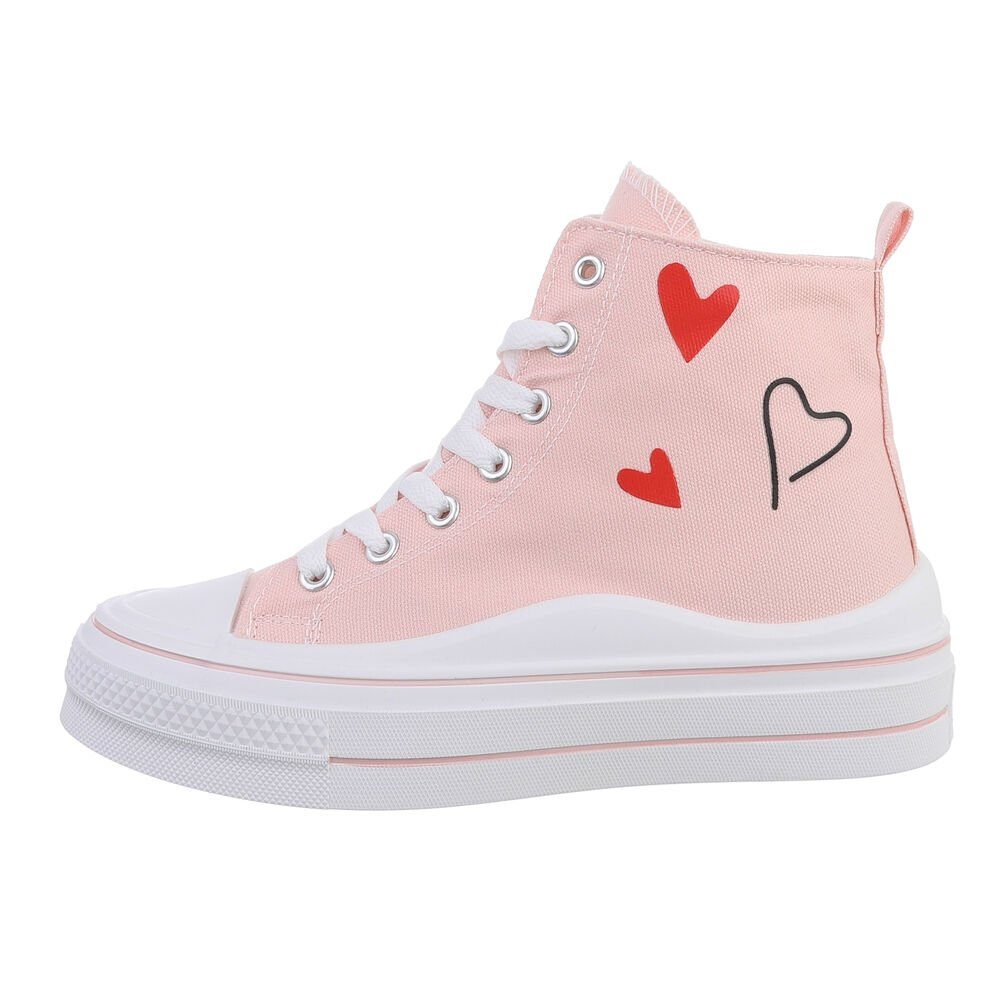 Ital-Design Damen High-Top Freizeit Sneakerboots (82285502) günstig online kaufen