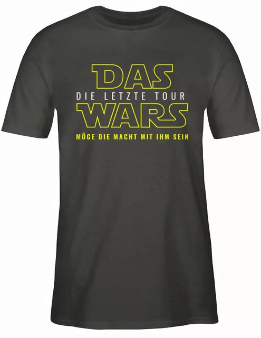 Shirtracer T-Shirt Das Wars - Letzte Tour JGA Männer günstig online kaufen