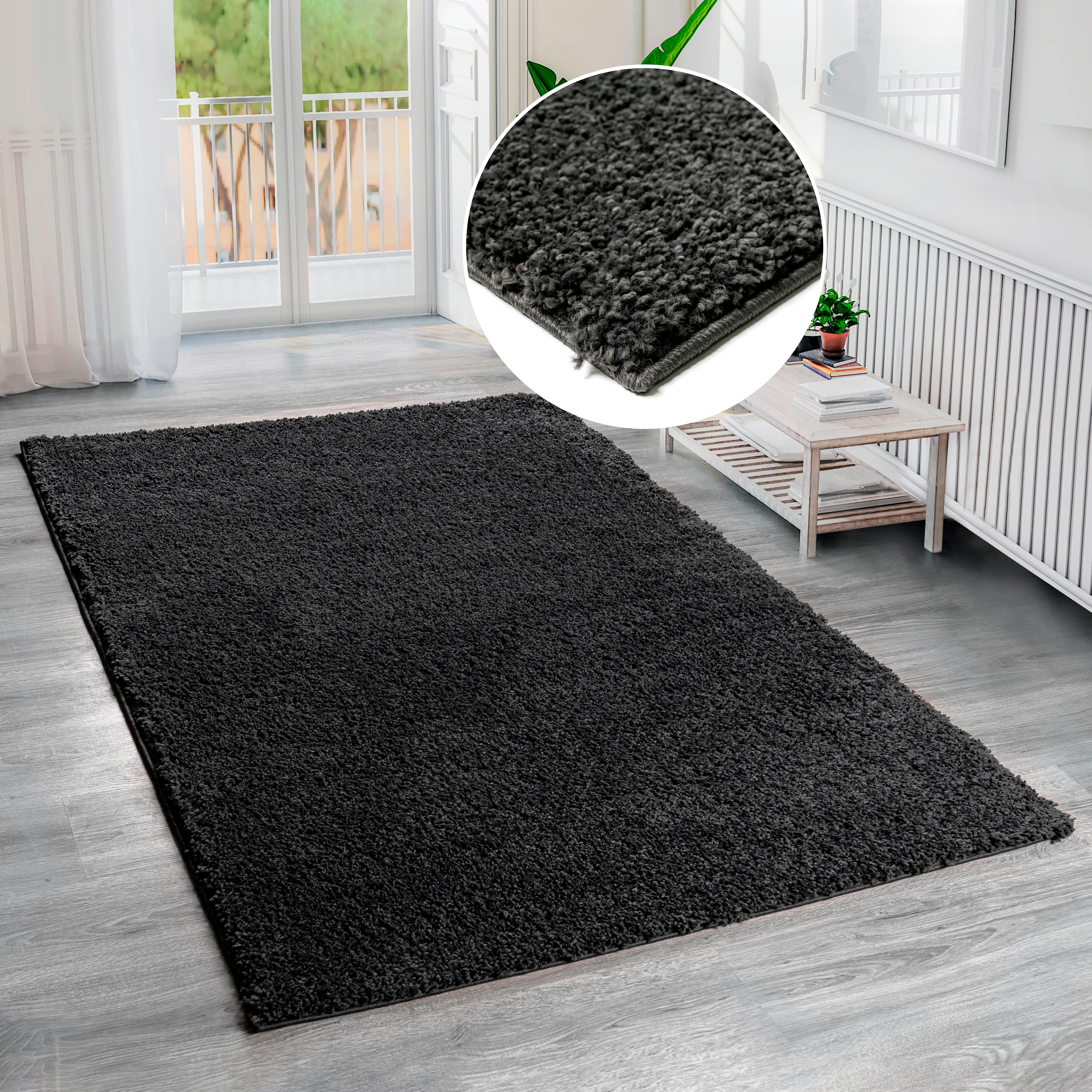 Bruno Banani Hochflor-Teppich Shaggy Soft, rechteckig, günstig online kaufen