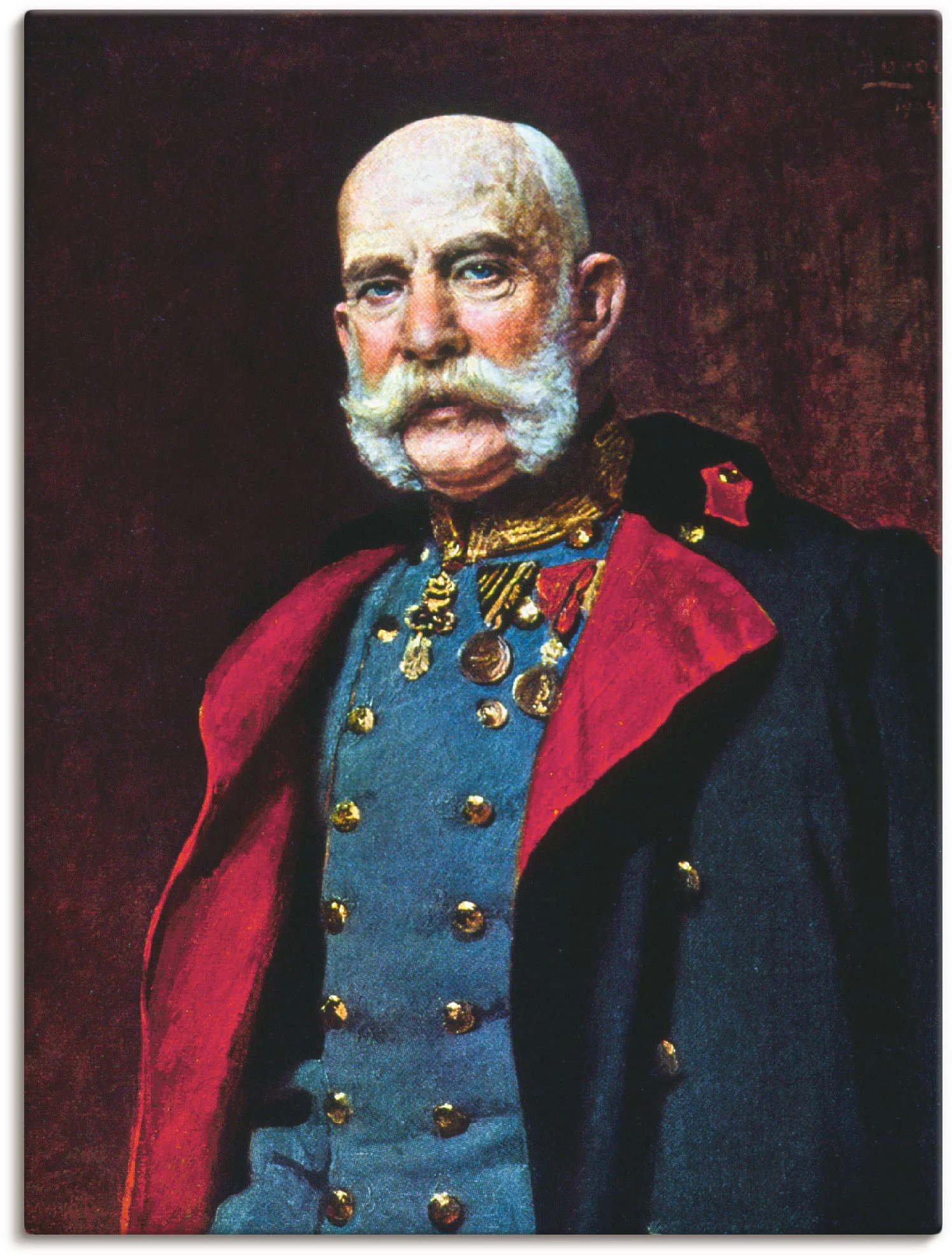 Artland Wandbild "Kaiser Franz Joseph I., 1902", Menschen, (1 St.), als Lei günstig online kaufen