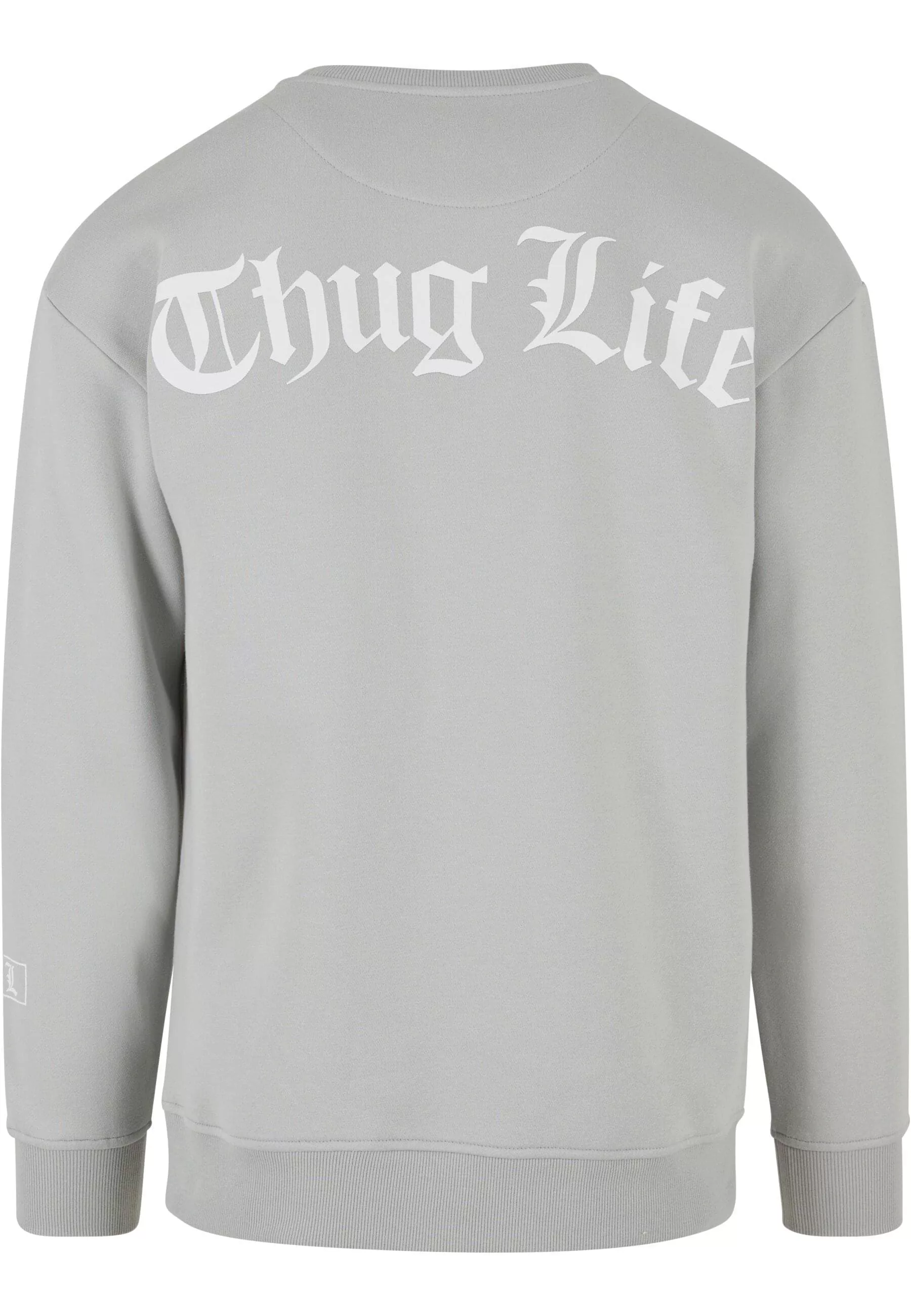 Thug Life Rundhalspullover "Thug Life Herren Thug Life HitTheStreets Crewne günstig online kaufen