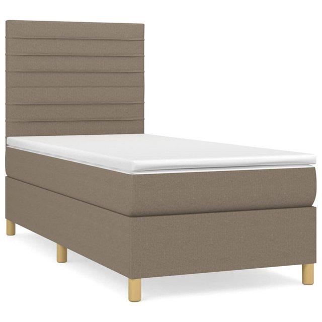 vidaXL Boxspringbett Bett Boxspringbett mit Matratze Kunstleder (80 x 200 c günstig online kaufen