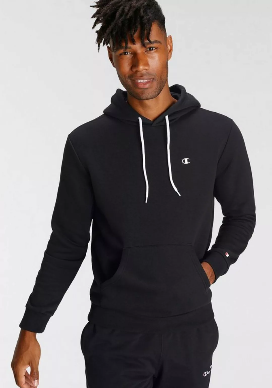 Champion Sweatshirt Basic Hooded Sweatshirt günstig online kaufen