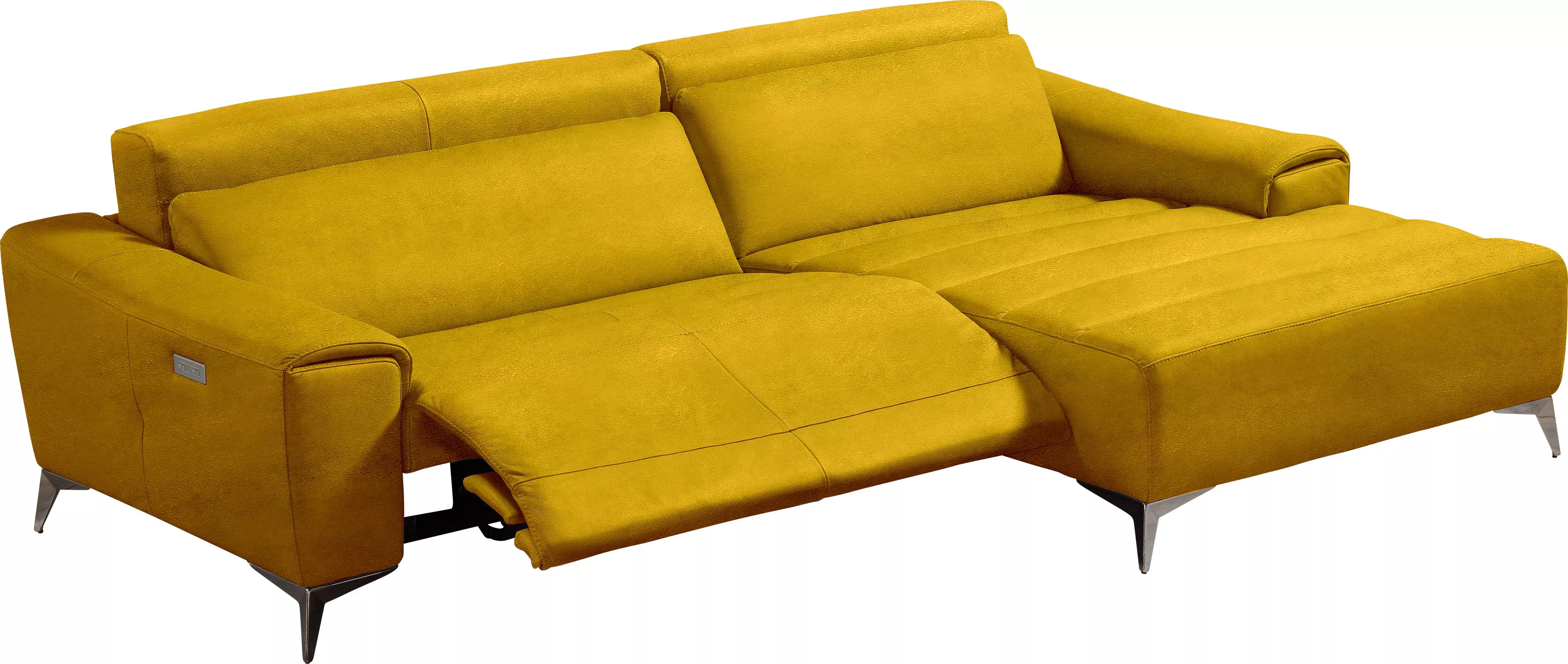 Egoitaliano Ecksofa »Suzette, Designsofa mit hohem Sitzkomfort«, mit Recami günstig online kaufen