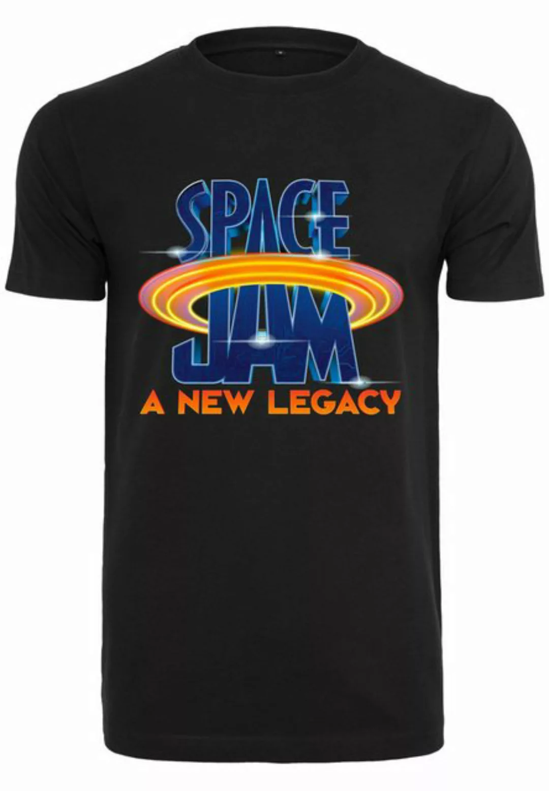 MisterTee Kurzarmshirt MisterTee Herren Space Jam Logo Tee (1-tlg) günstig online kaufen