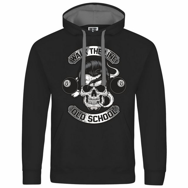 deinshirt Kapuzenpullover Herren Kapuzenpullover Walk the line Mit Print Mo günstig online kaufen