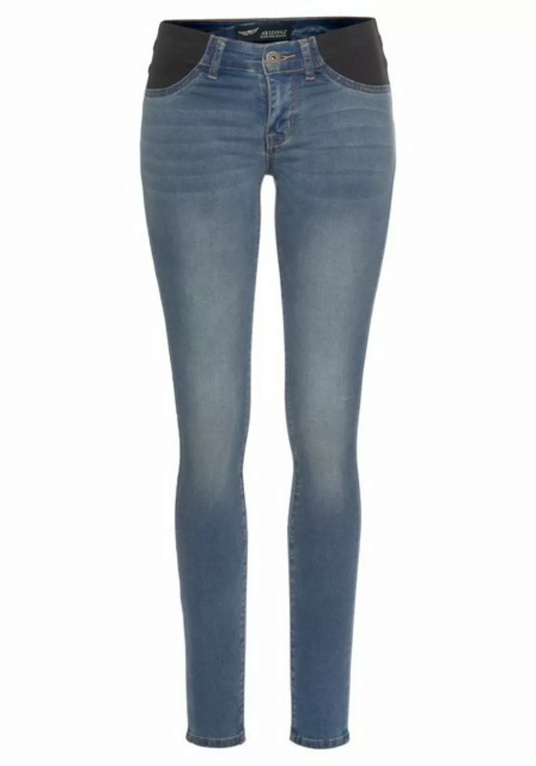 Arizona Skinny-fit-Jeans Ultra Stretch skinny-fit, mit Used-Look-Crinkles, günstig online kaufen