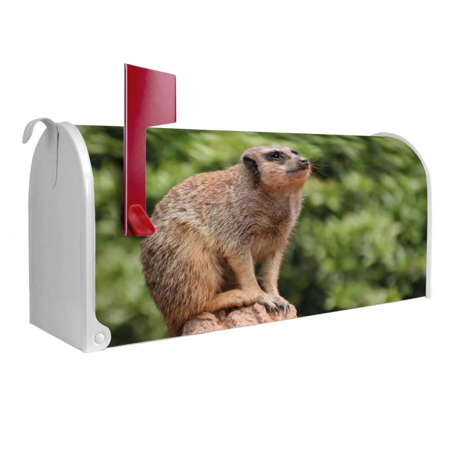 Banjado Amerikanischer Briefkasten Weiß 48x22x16cm US Mailbox Letterbox Pos günstig online kaufen