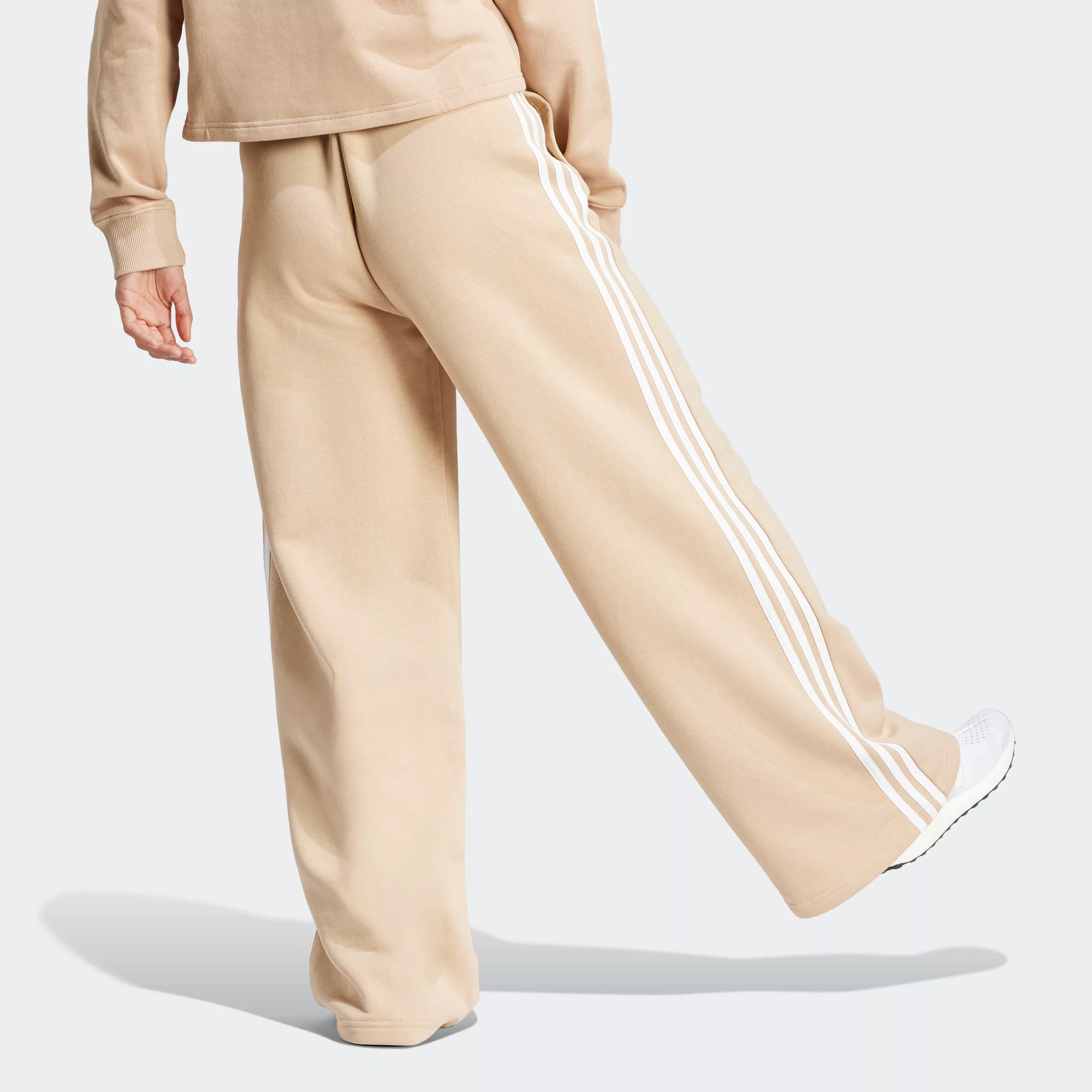 adidas Sportswear Sporthose "ESSENTIALS 3STREIFEN FRENCH TERRY WIDE HOSE", günstig online kaufen