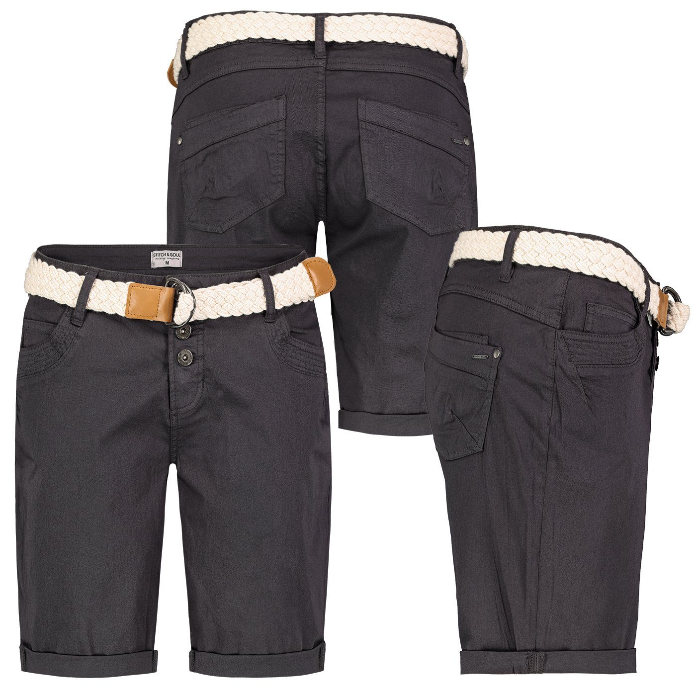 Stitch & Soul Bermudas Damen Short günstig online kaufen