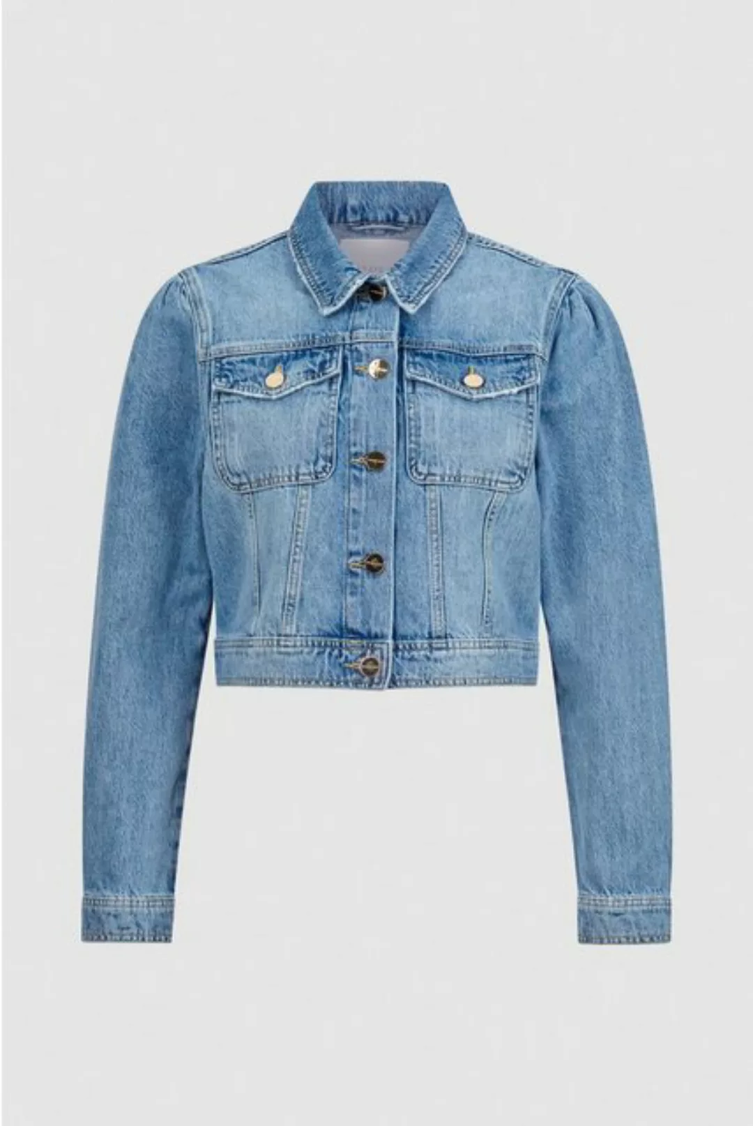 Rich & Royal Jeansjacke Blaue Jeansjacke Gots günstig online kaufen