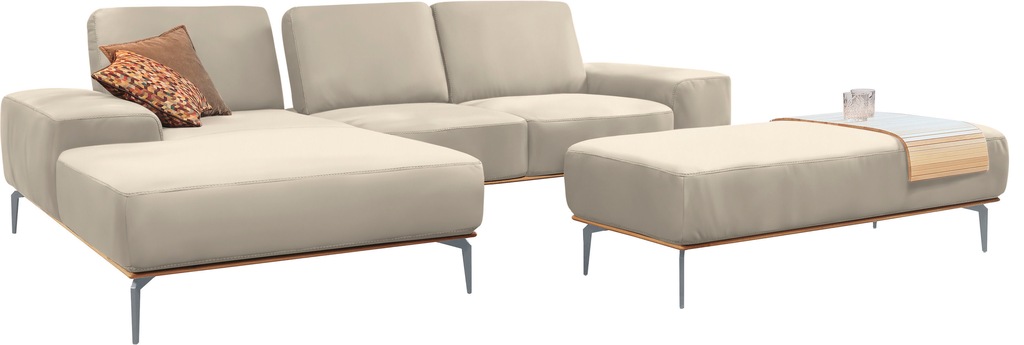 W.SCHILLIG Ecksofa "run, Designsofa mit tollem Sitzkomfort, bequem, L-Form" günstig online kaufen