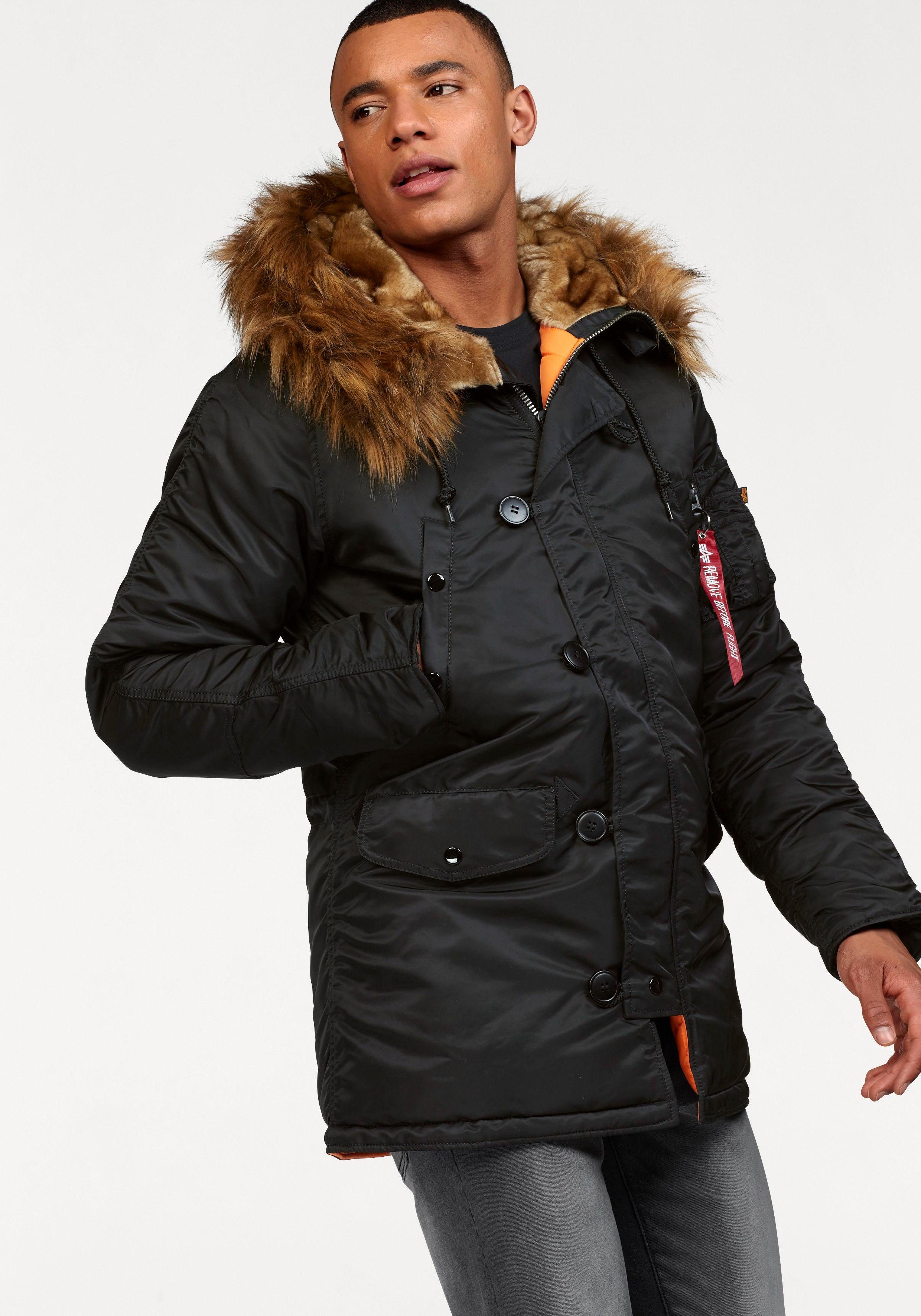 Alpha Industries Parka "N3B VF 59", mit Kapuze, mit abnehmbarem Kunstfellkr günstig online kaufen