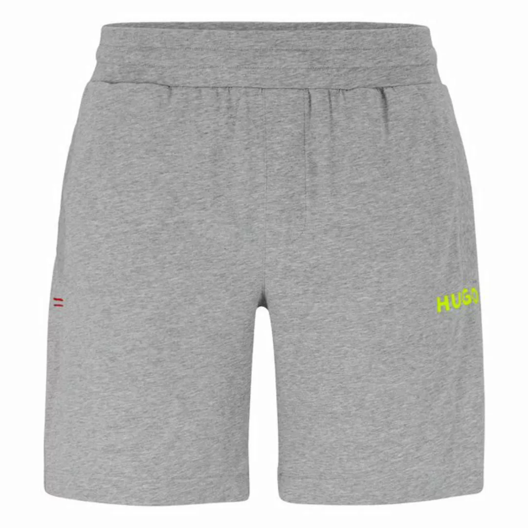 HUGO Pyjamashorts Linked Short Pant mit aufgedrucktem HUGO-Logo günstig online kaufen