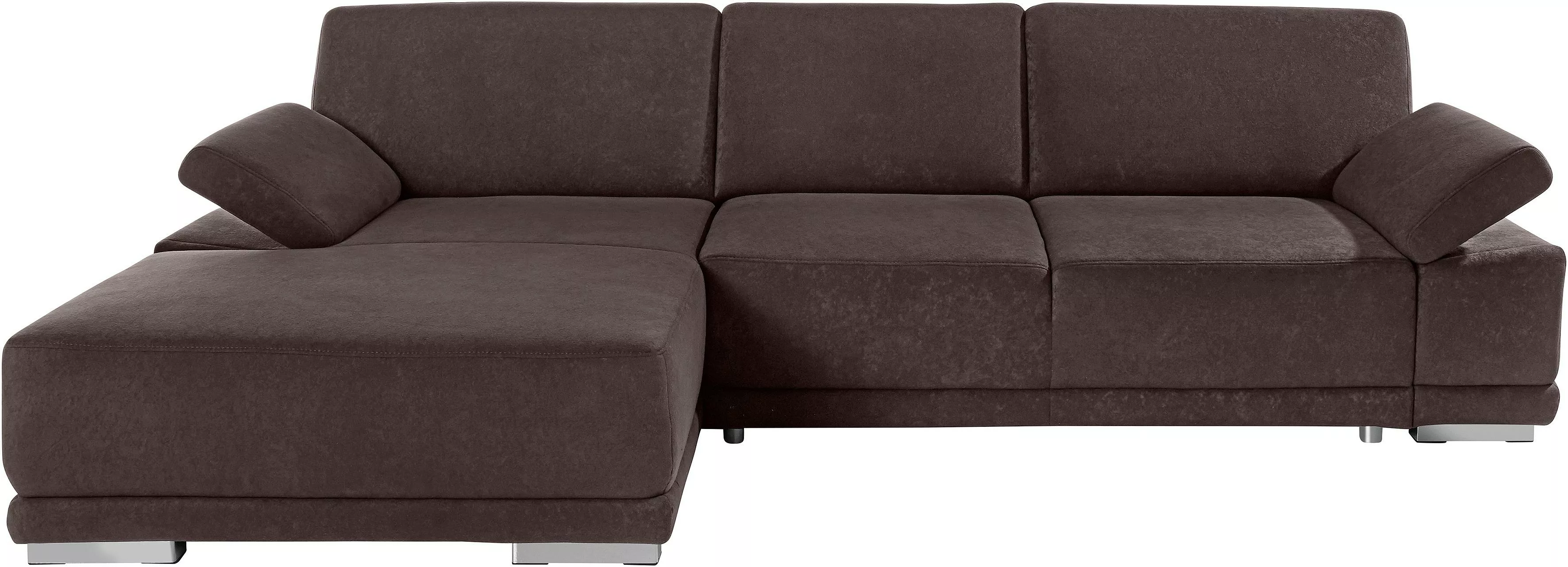 sit&more Ecksofa »Coria L-Form«, mit XL-Recamiere, wahlweise mit Bettfunkti günstig online kaufen