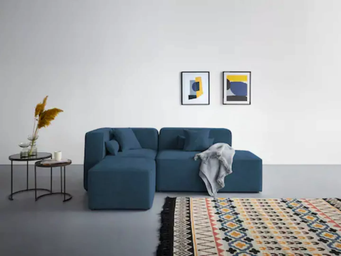 andas Ecksofa "Sundstrup L-Form", Modulserie, individuelle Zusammenstellung günstig online kaufen