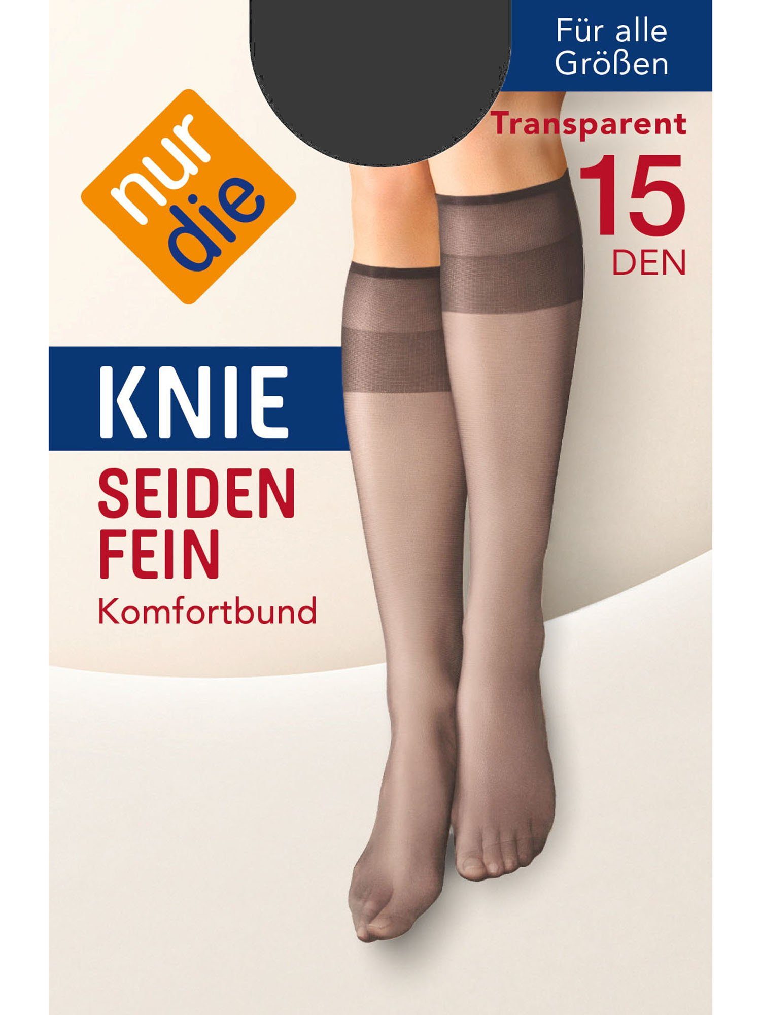 Nur Die Kniestrümpfe Seidenfein 15 DEN günstig online kaufen