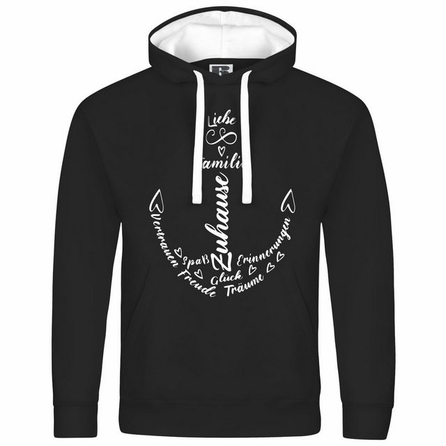 deinshirt Kapuzenpullover Herren Kapuzenpullover Liebe Familie Anker Mit Pr günstig online kaufen