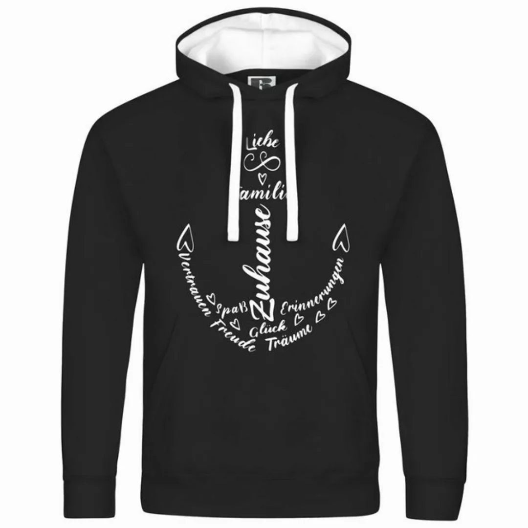 deinshirt Kapuzenpullover Herren Kapuzenpullover Liebe Familie Anker Mit Pr günstig online kaufen