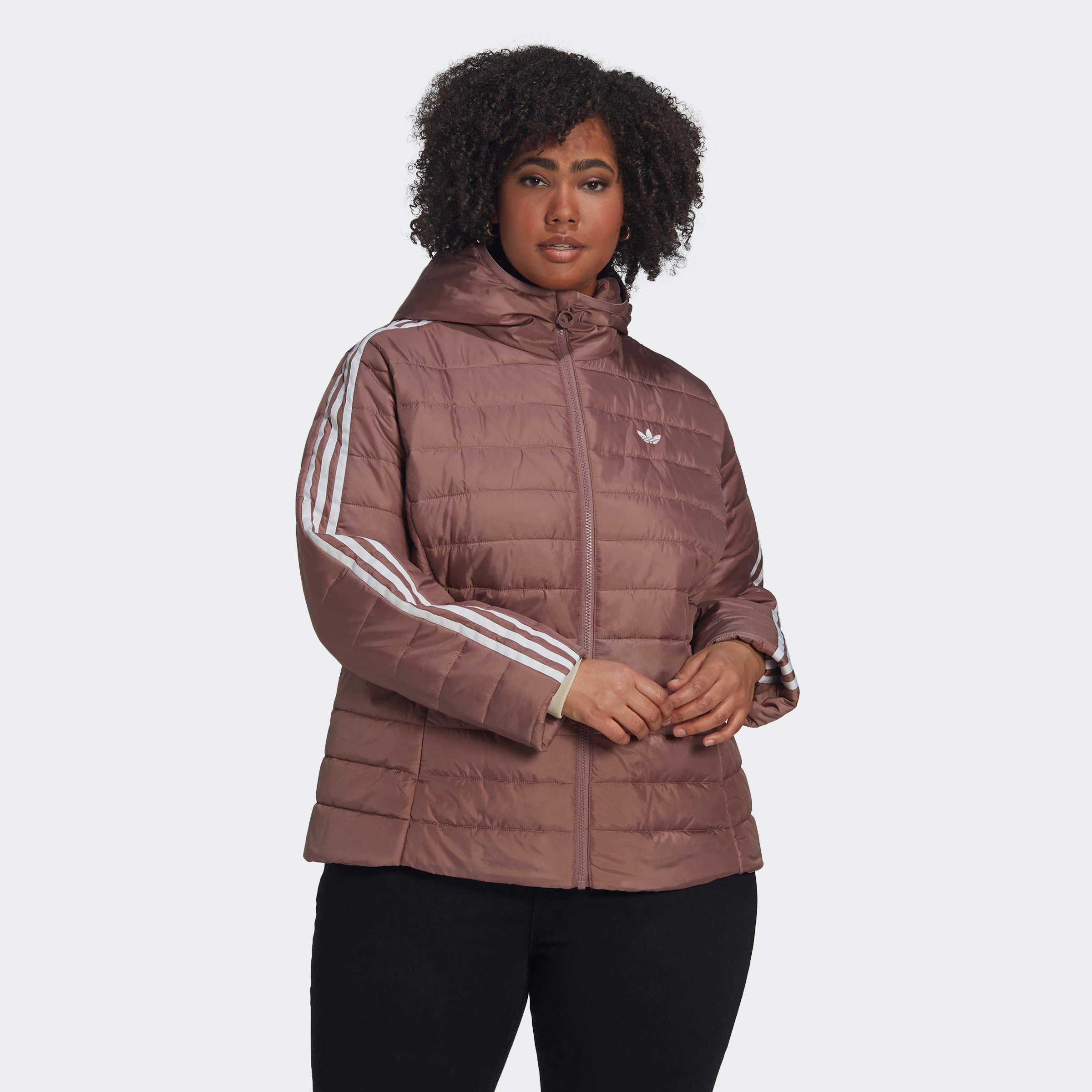 adidas Originals Outdoorjacke "HOODED PREMIUM SLIM" günstig online kaufen