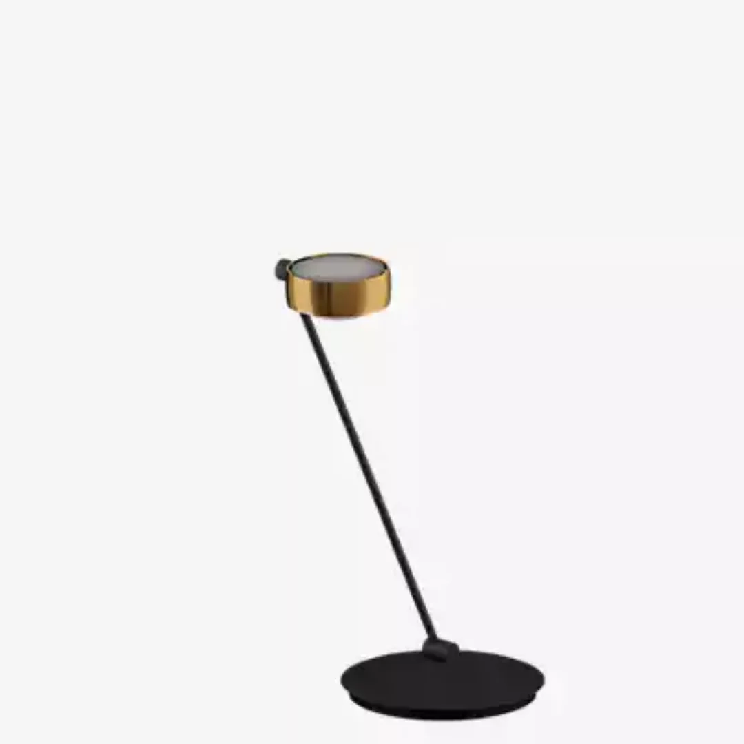 Occhio Sento Tavolo 60 E Tischleuchte LED rechts, Kopf bronze/Body schwarz günstig online kaufen