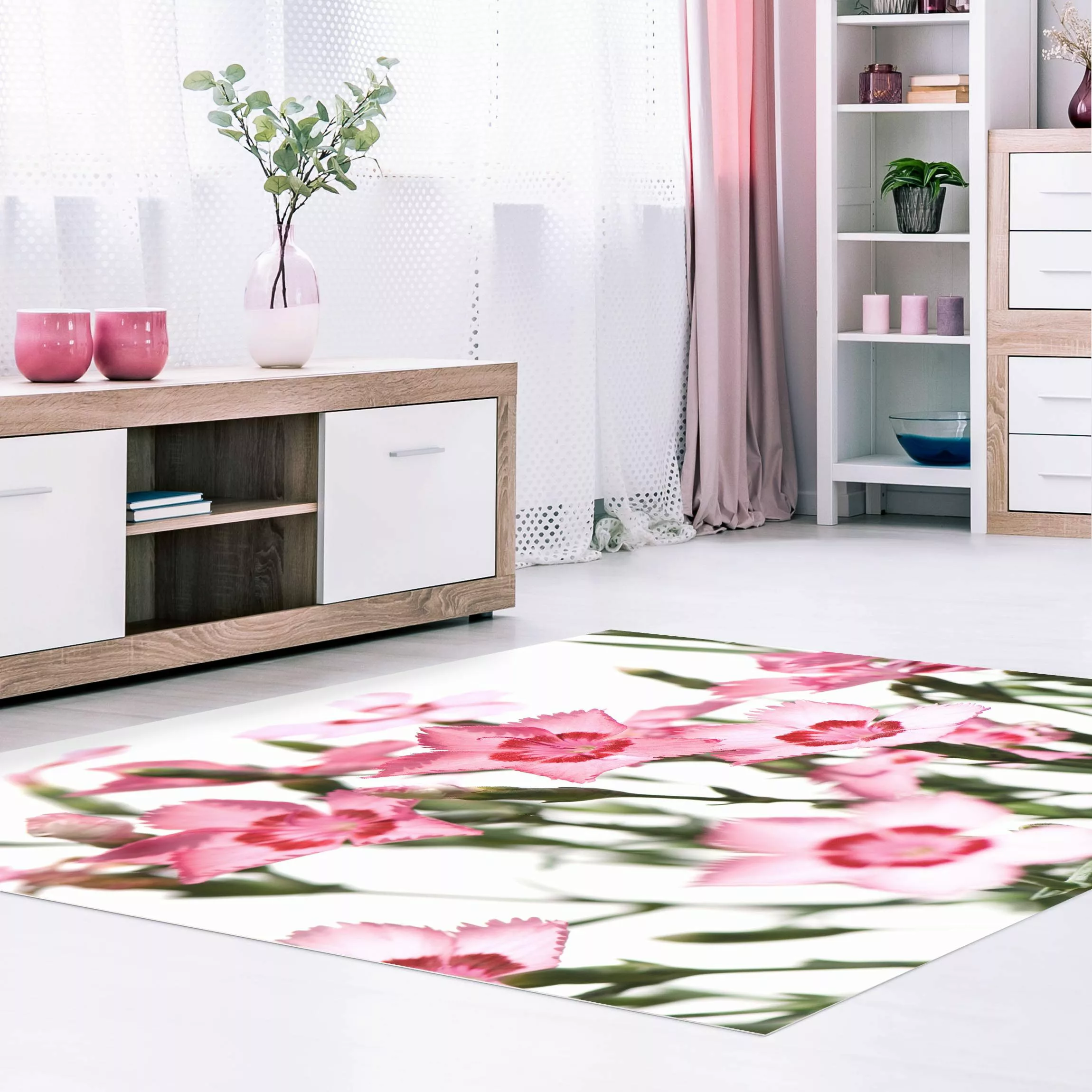 Vinyl-Teppich Duo of Flowers Teil 1 günstig online kaufen