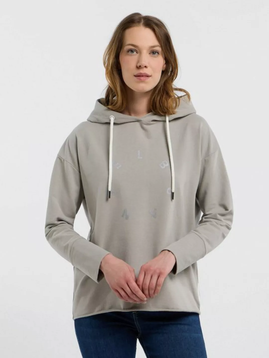 Elbsand Sweatjacke Sweatshirt Daris Hoodie ELBSAND taupe günstig online kaufen