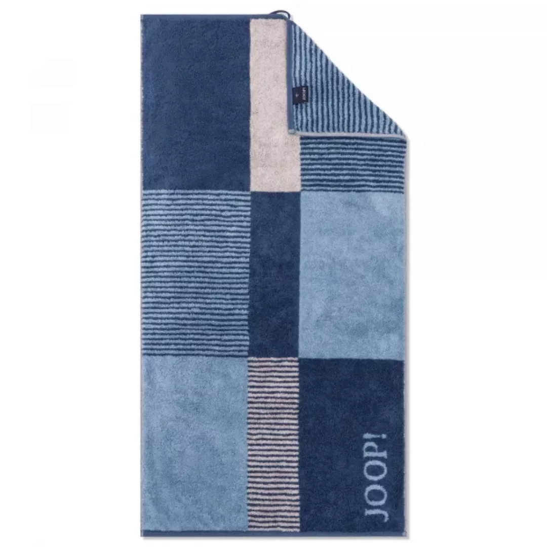 JOOP! Handtücher Divided Squares 1705 - Farbe: Aqua - 11 - Handtuch 50x100 günstig online kaufen