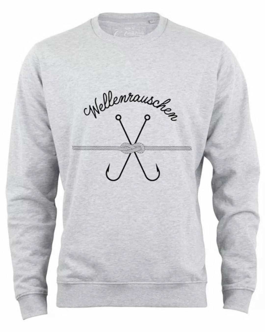 Cotton Prime® Sweatshirt Wellenrauschen mit weichem Innenfleece günstig online kaufen