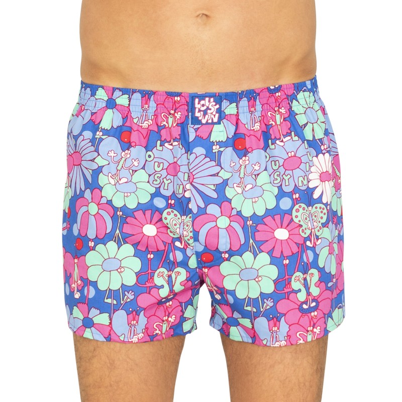 Lousy Livin Boxershorts Blau mit Motiv günstig online kaufen