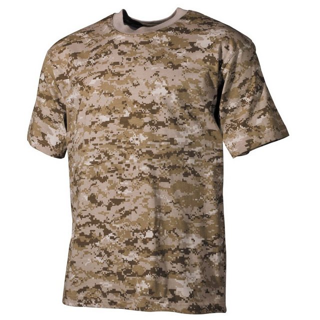 MFH T-Shirt US T-Shirt, halbarm, 170 g/m², digital desert günstig online kaufen