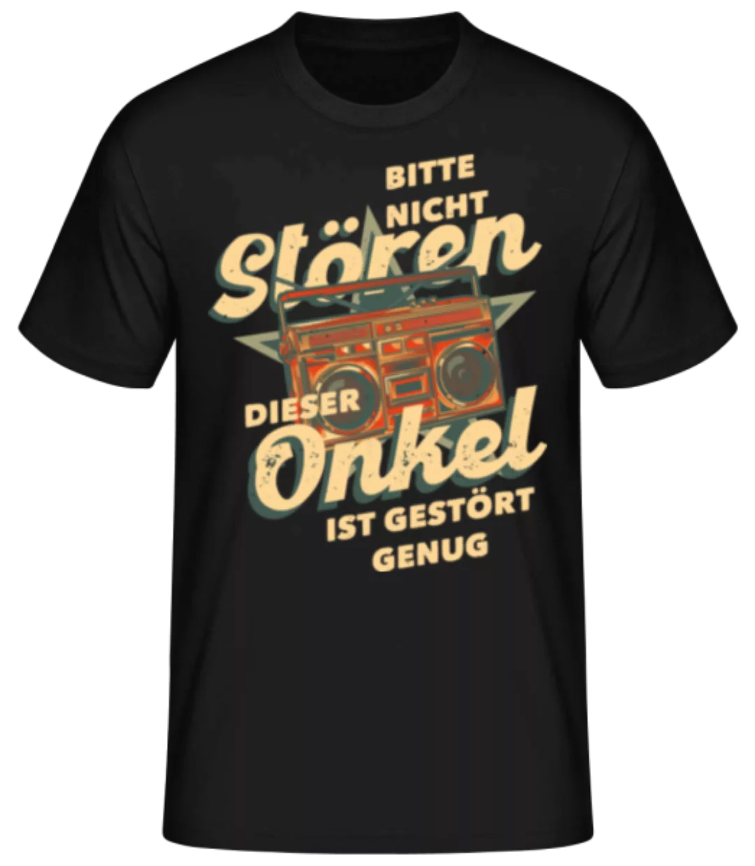 Dieser Onkel Ist Gestört Genug · Männer Basic T-Shirt günstig online kaufen