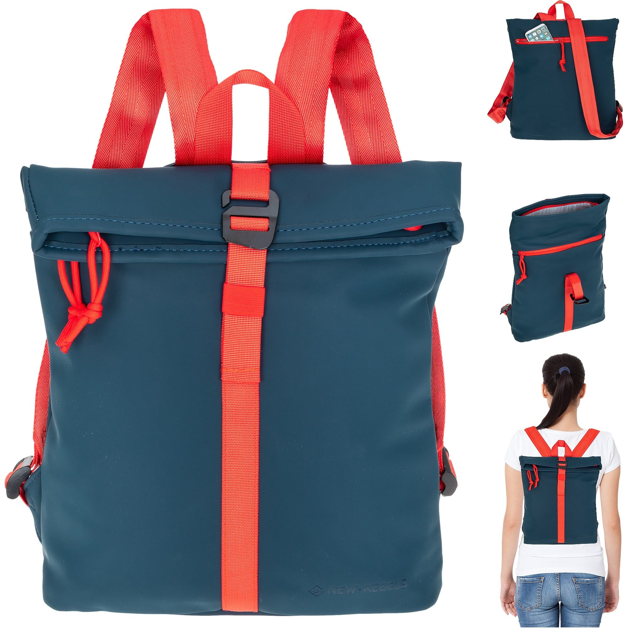 NEW REBELS Freizeitrucksack Damen klein Rucksack günstig online kaufen