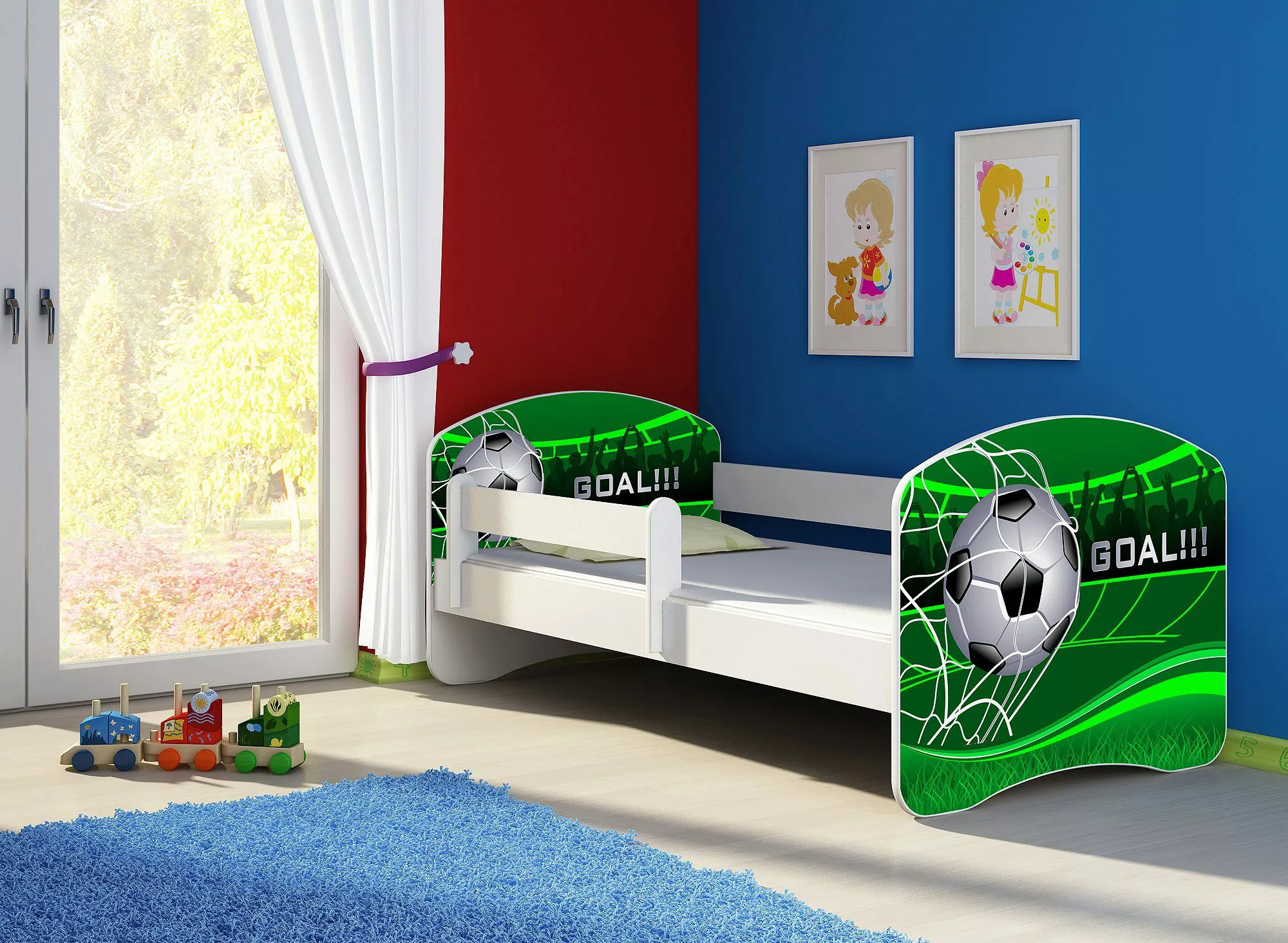 Clamaro Kinderbett (Kinderbett, Babybett 70x140, 80x160, günstig online kaufen