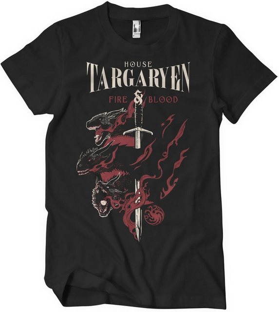 Game of Thrones T-Shirt House Targaryen T-Shirt günstig online kaufen