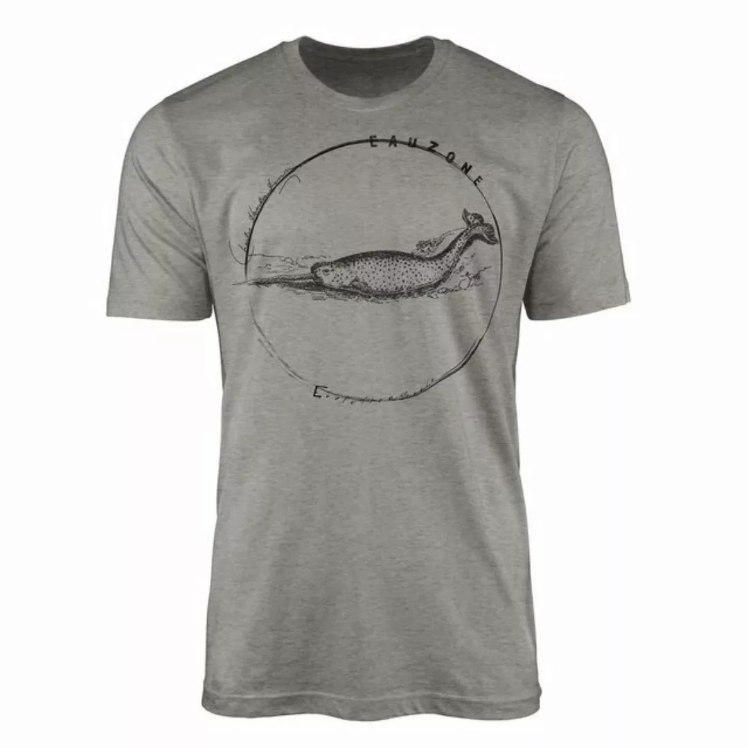 Sinus Art T-Shirt Evolution Herren T-Shirt Narwal günstig online kaufen