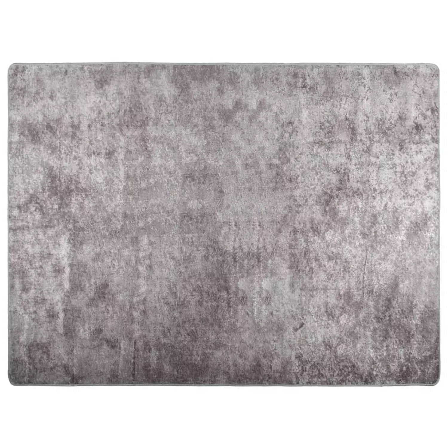 vidaXL Teppich Waschbar Grau 400x300 Cm Rutschfest 1927200 günstig online kaufen