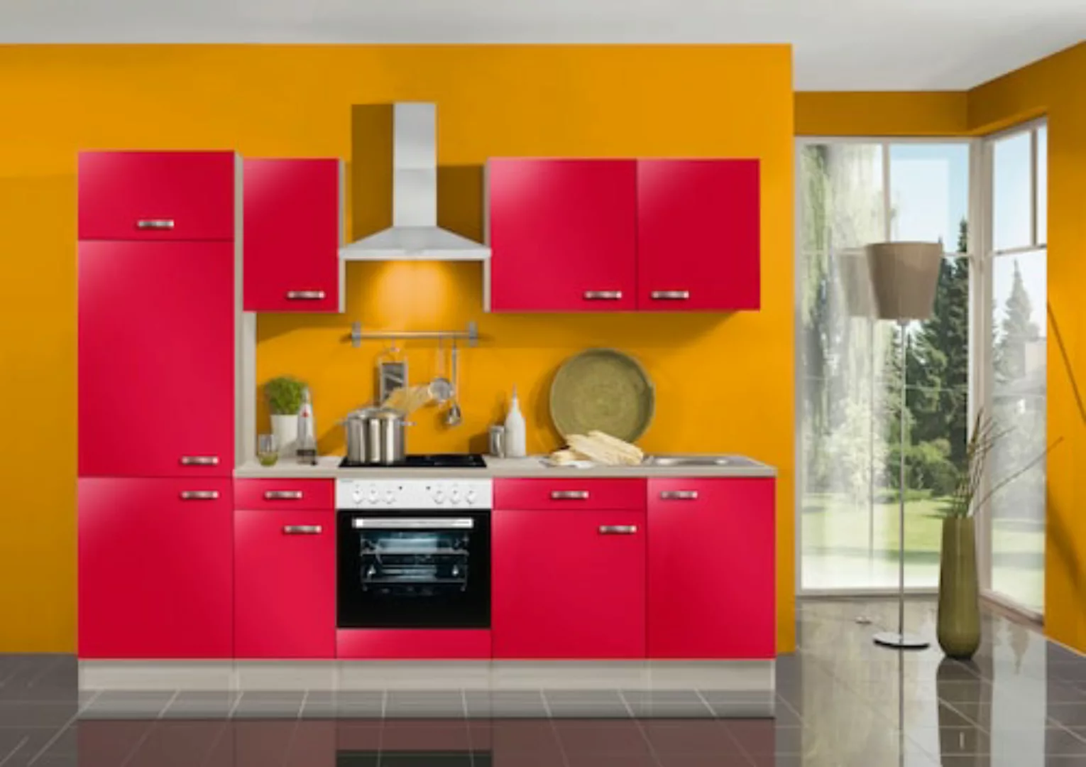 OPTIFIT Küchenzeile "Faro", mit E-Geräten, Breite 270 cm günstig online kaufen