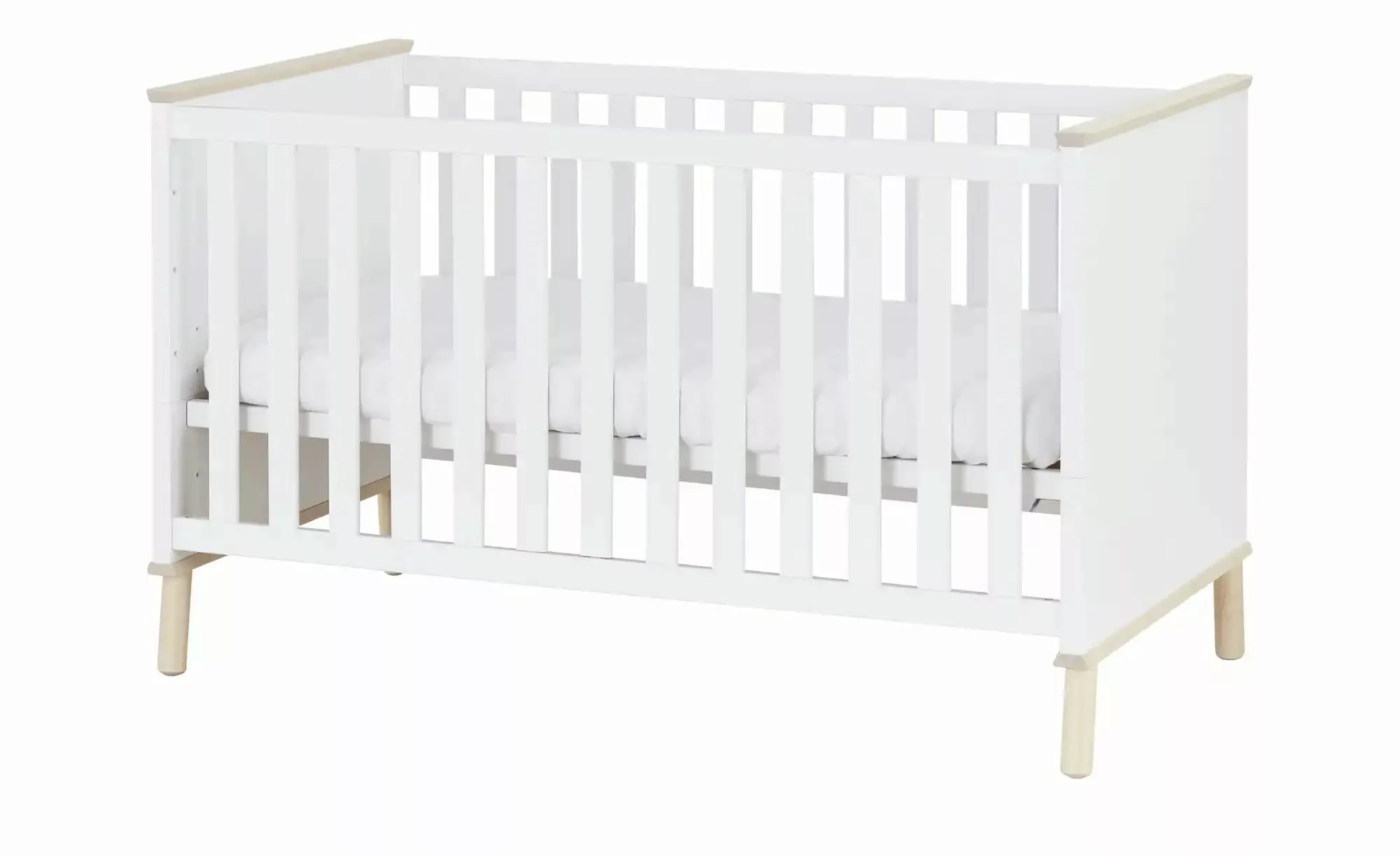 PAIDI Kinderbett  Ylvie ¦ weiß ¦ Maße (cm): B: 76,4 H: 90,2 Baby > Babymöbe günstig online kaufen