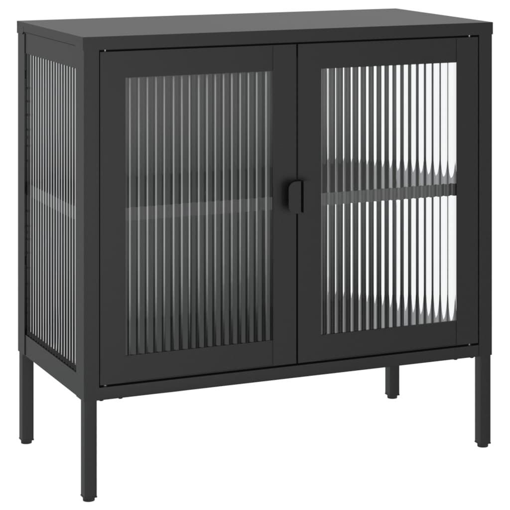 vidaXL Sideboard Sideboard Schwarz 70x35x70 cm günstig online kaufen