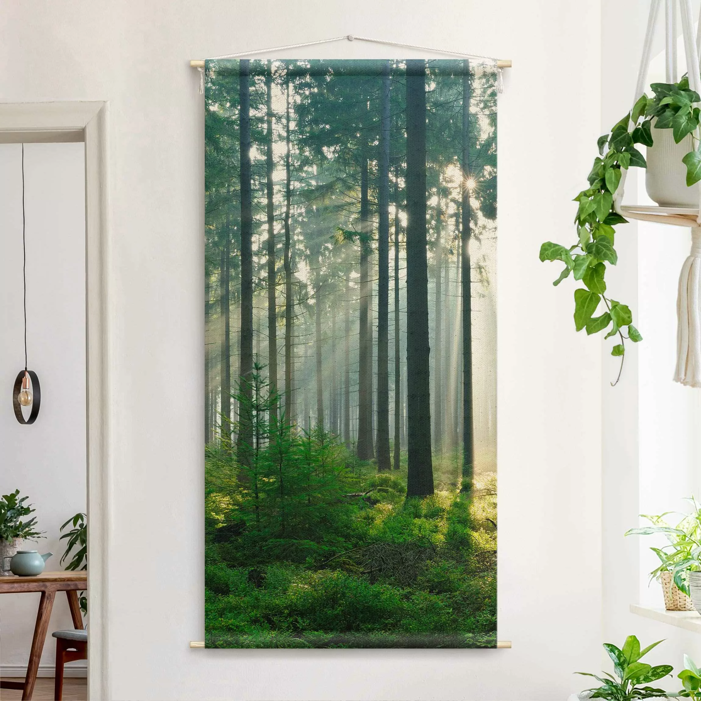 Wandteppich Enlightened Forest günstig online kaufen