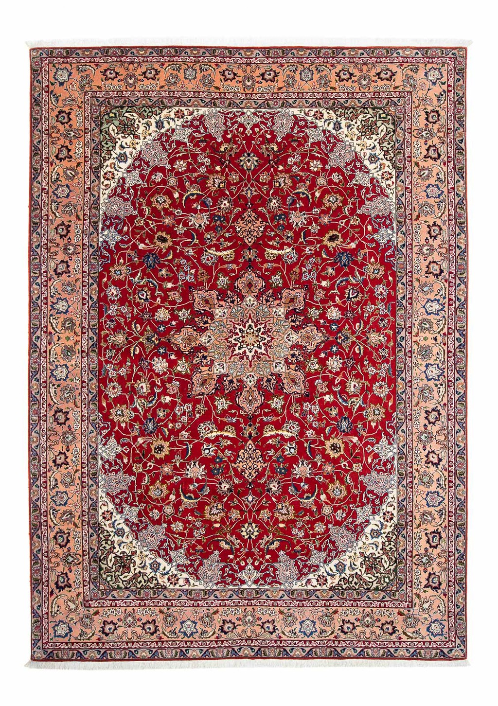 morgenland Orientteppich »Perser - Täbriz - Royal - 307 x 205 cm - dunkelro günstig online kaufen