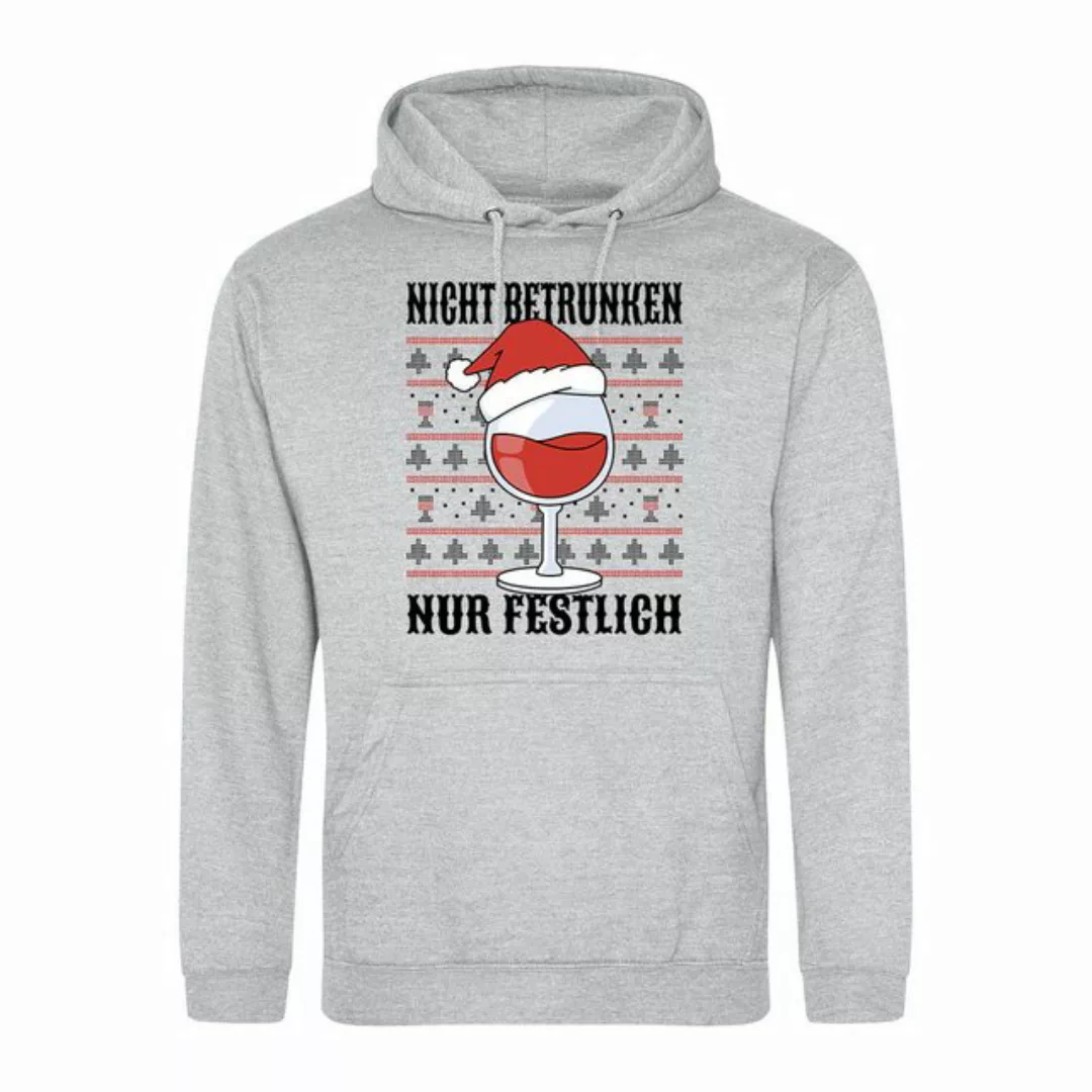 Youth Designz Kapuzenpullover Nicht Betrunken nur Festlich Herren Hoodie Pu günstig online kaufen