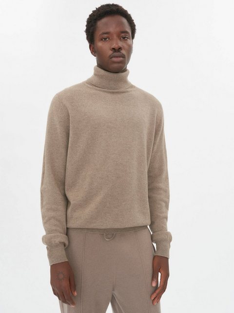 GOBI Cashmere Rollkragenpullover Naturfarbe Basic Kaschmir Rollkragenpullov günstig online kaufen