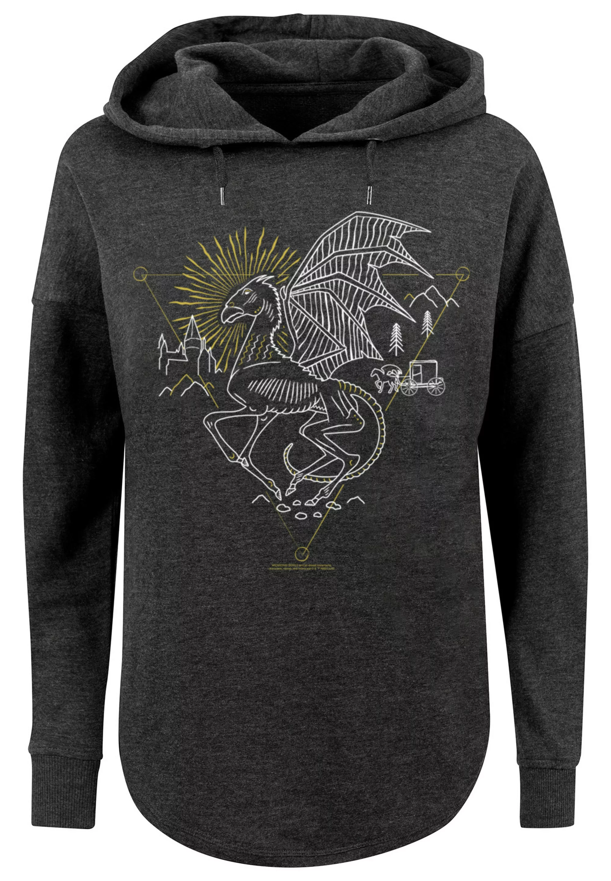 F4NT4STIC Kapuzenpullover "Harry Potter Thestral Line Art", Print günstig online kaufen