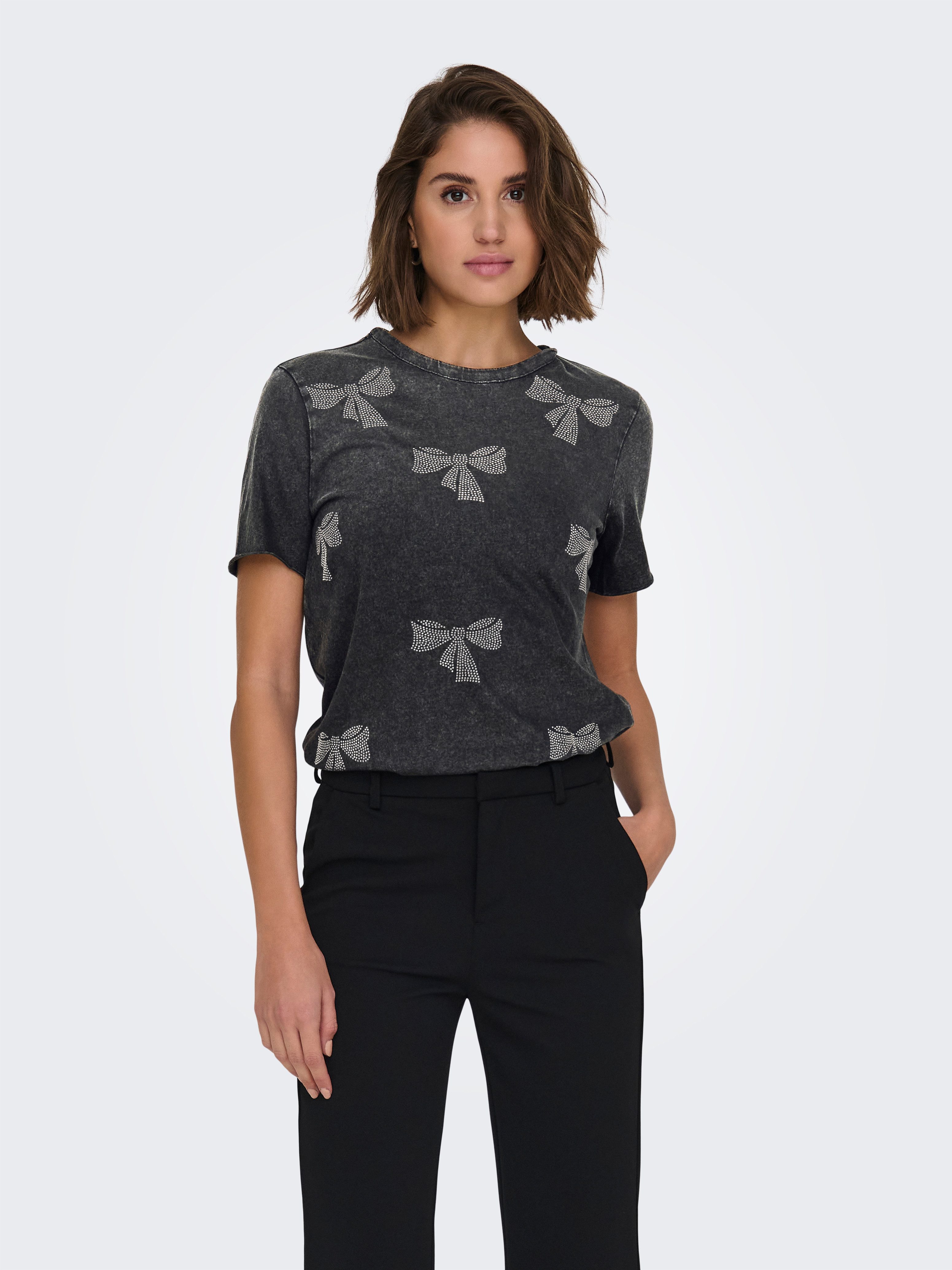 ONLY Kurzarmshirt ONLLUCY LIFE S/S O-NECK günstig online kaufen